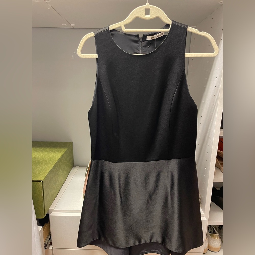 Alice and Olivia brand new size 10 long shirt/ short dress
